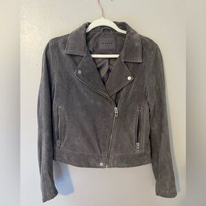 BlankNYC suede moto jacket